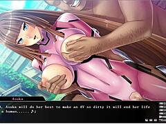 Partea 5 a jocului de masturbare cu o fată anime hentai