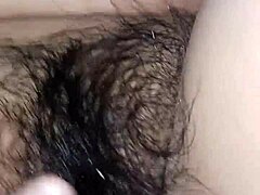 Horny couple gets naughty in a homemade video