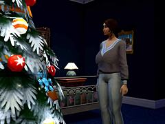 Parodie seducătoare de desene animate 3D cu jocul Sims 4