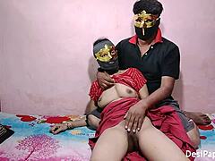 Indyjskie pary spotykają się intymnie