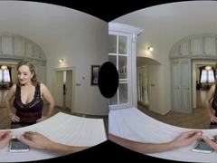 Doświadcz dreszczyku seksu VR z Ameli Timber, doświadczoną kobietą w HD