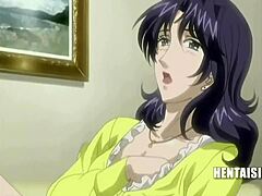 Seductive step-sister seduced by her horny milf in uncensored hentai porn