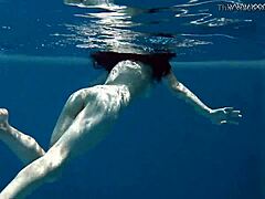Russian beauty Sheril Blond's sexy body reveals underwater