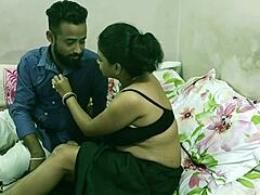 Indian nri boy secret sex with beautiful tamil bhabhi at saree best sex going viral