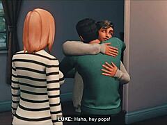 Sims 4: Domů z vysoké školy s fantazií polykání semene