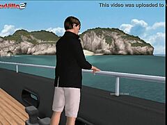 Ein Glückspilz bekommt einen Vorgeschmack auf das Yachtleben in Shitman-Serie 02