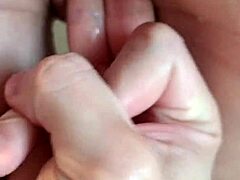 European amateur gets her pussy pounded from behind in a POV video