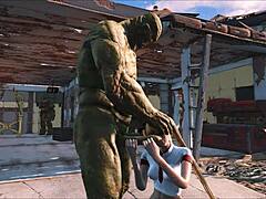 Stor kuk møter stram rumpe i Fallout 4s monster scene