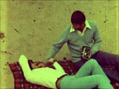 Vintage blowjob and fucking with a family member