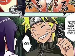 Sakura in Naruto se zapleteta v vroči trojček