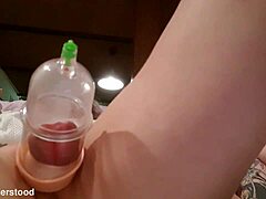 Intense pumping action with blonde wife