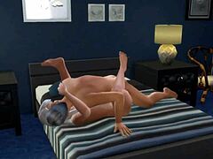Footjob fun in the Sims 4