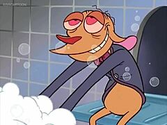 Cartoon compilation of Ren and Stimpy's wildest sexcapades with animated babes