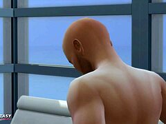 Malam perkahwinan yang menggoda - Sims 4 adegan cinta kartun