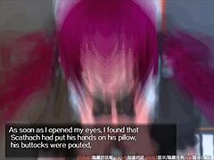 Η Fujino Scathachs δείχνει τα βυζιά και τον κώλο της σε ένα μεγάλο μαύρο πέος βίντεο