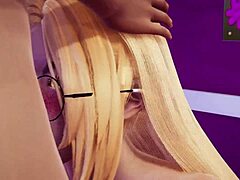 Okouzlující rusovlasá puberťačka má sex ve stylu hentai v 3D s 60 snímky za sekundu