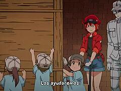 Hentai anime Hataraku saibou: Chapter 1 translated to Spanish