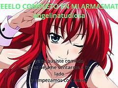 Opiskelukaverisi Rias Gremory opettaa sinulle, kuinka nautit animehentai-ilosta