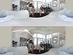 HD VR - Alix Lovell's First Time with a Monster Cock