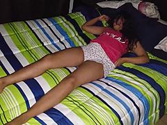 Mexican stepsister Dormia gets naughty with her brother